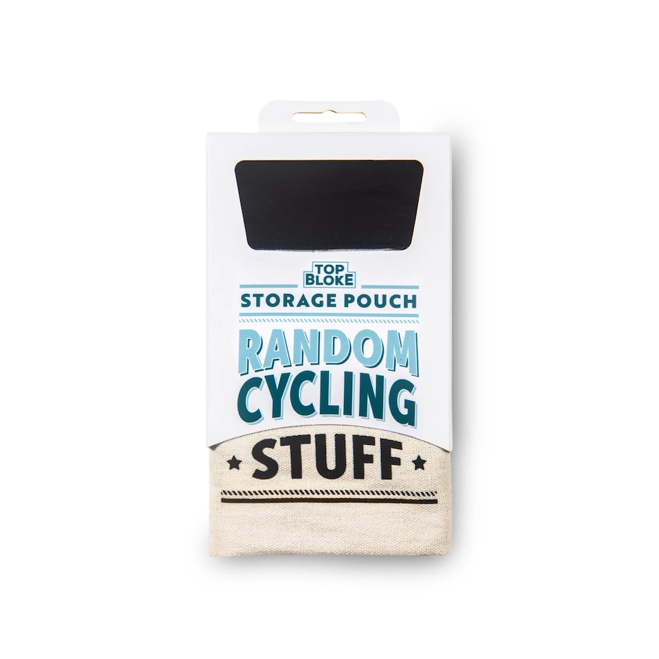 image 1 of Pre-personalised Top Bloke Storage Pouch Gift For Tools Bits and Pieces - Choose From Over 60 Names and Titles - Cycling | Grey