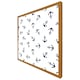 image 4 of Navy anchors on white (Picture Frame) Brown | S