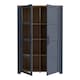 image 4 of Bohol 2 Door Display Cabinet in Riviera Oak/Navy