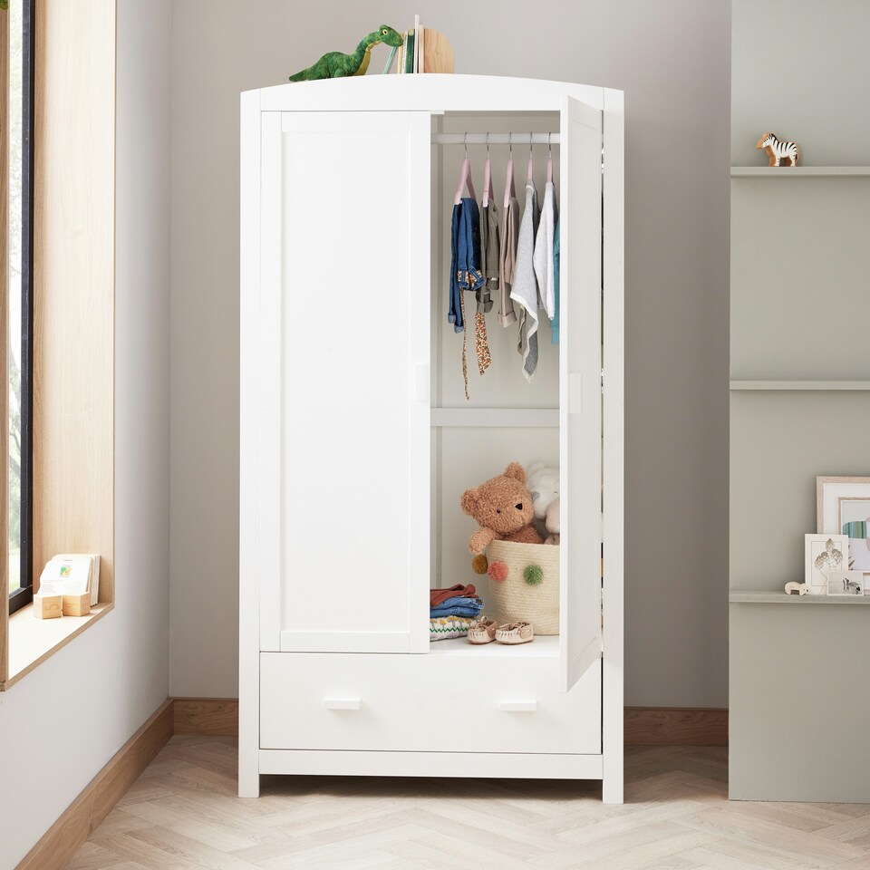 image 1 of Babymore Universal Wardrobe - White White
