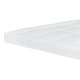 image 4 of Lavio Mattress Topper Single 10CM Deep Washable Thick Soft Microfibre with Strap White | Single