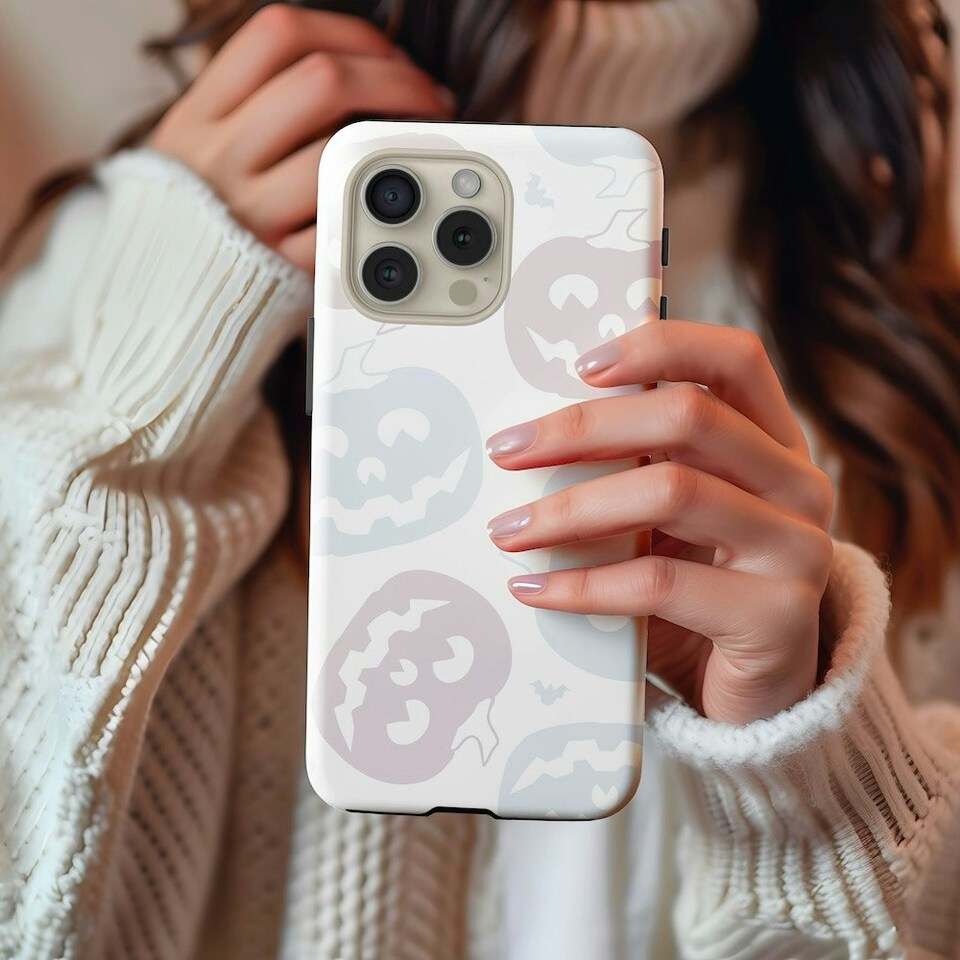 image 1 of Pastel Pumpkin Phone Case Multi | iPhone 14 Plus
Slim | iPhone 14 Plus
Slim