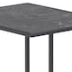 image 7 of Infinity Side Table in Matt Black