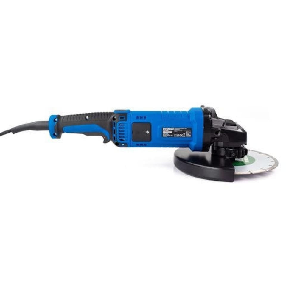 image 1 of Hyundai 2000W Electric Angle Grinder 230mm Disk, Quick release, 220-240V HYAG2000E