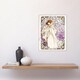 image 4 of Lady of Camellias Theatre French Vintage Wall Art Print Mucha 12x16"