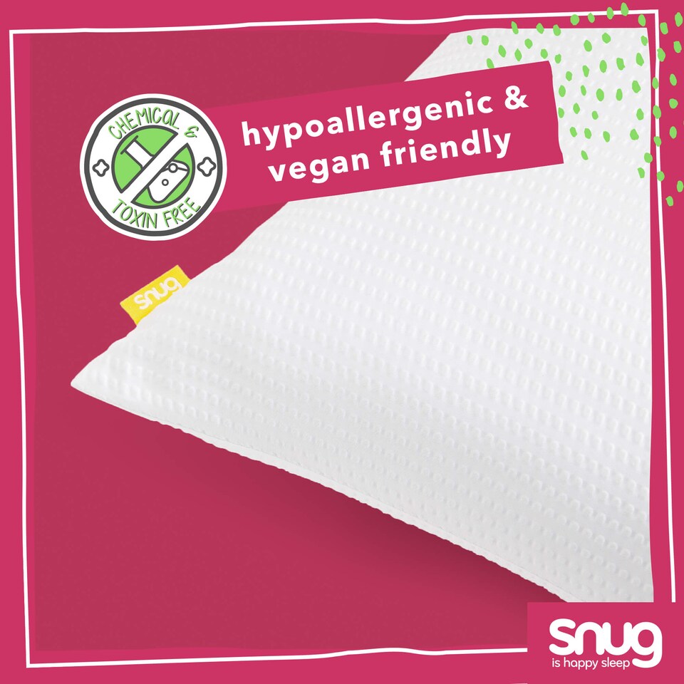 image 1 of Snug Blissful Bedtime Pillow Pair