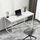 image 2 of Desk Computer PC Laptop Home Office Work desk 100cm, Study White Rustic Style White