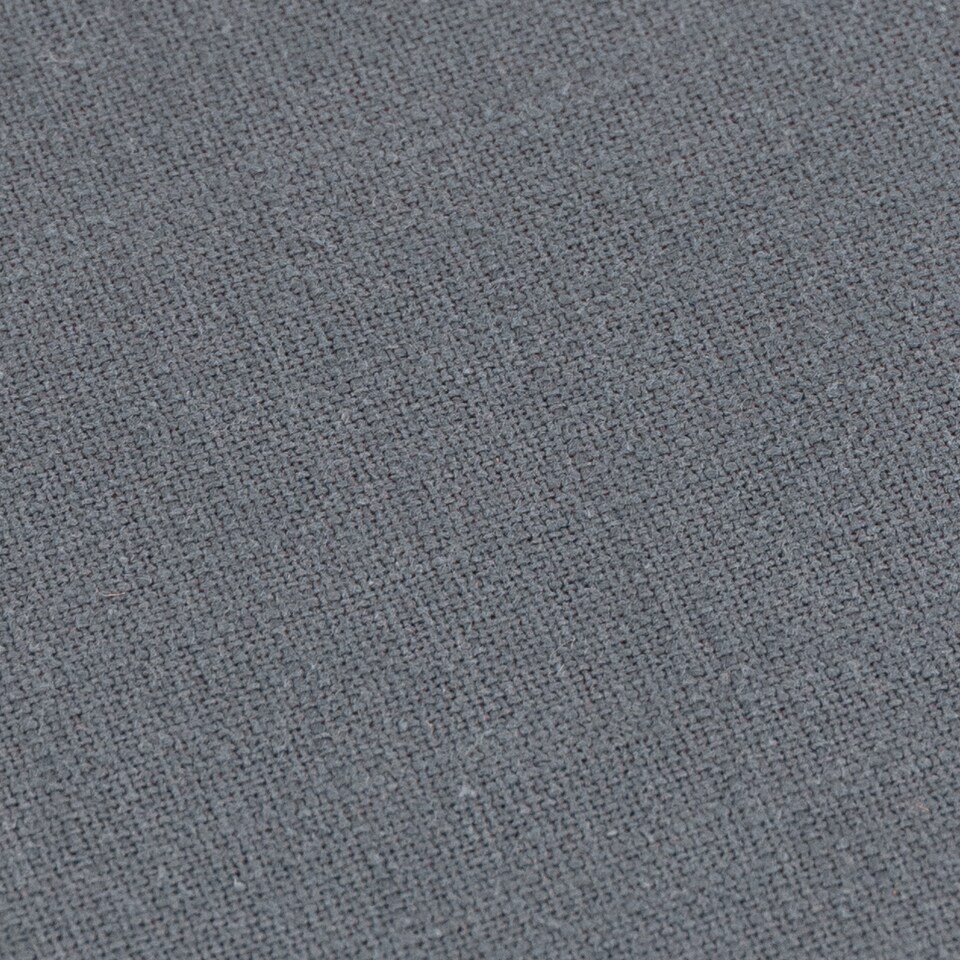 image 1 of Yard Slub Cotton Cushion | Blue | Denim