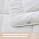 image 3 of Silentnight Luxury Natural Wool Lightweight Duvet, Breathable Cotton Cover, Temperature Regulating, King