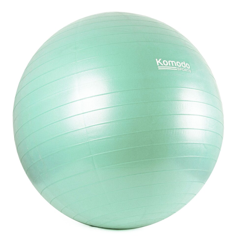 image 1 of Komodo 85cm Yoga Exercise Ball - Green
