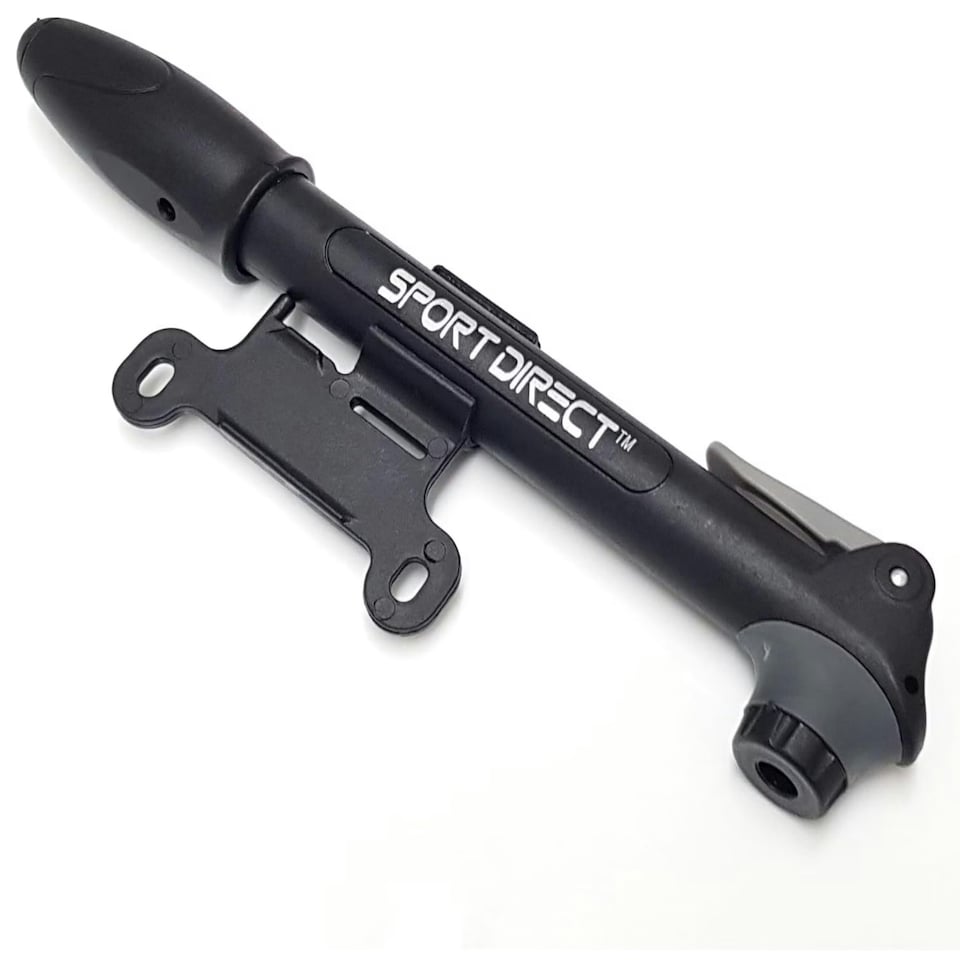 image 1 of Sport Direct 120 PSI Mini Bike Hand Pump + Bracket MTB/BMX Schrader/Presta Valve