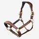 image 1 of LeMieux Stitched Leather Headcollar Brown | Full