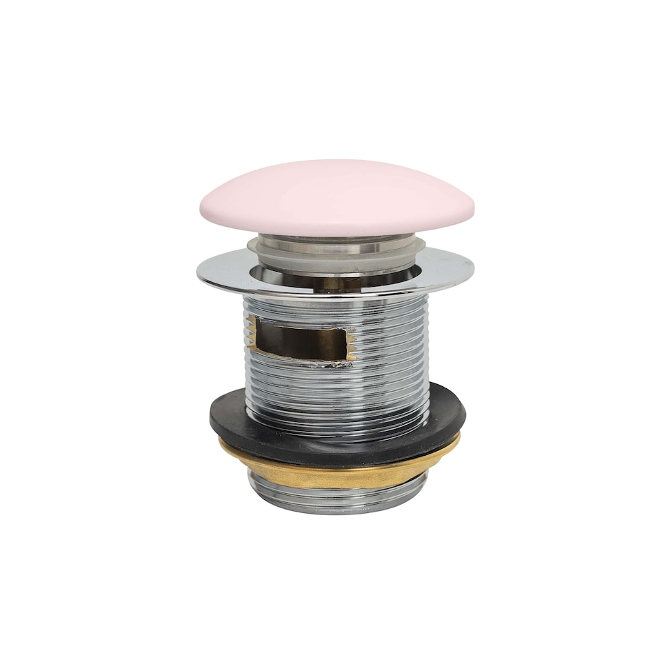 image 1 of Balterley Push Down Bath Waste, 60mm (Unslotted) - Chrome