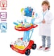 image 7 of 17-Piece Kids Doctor Playset – Pretend Medical Kit with Interactive Dials & Realistic Accessories – Educational Role Play Toy for Boys & Girls Ages 3+