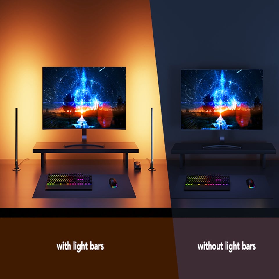 image 1 of Govee Smart Gaming Light Bars