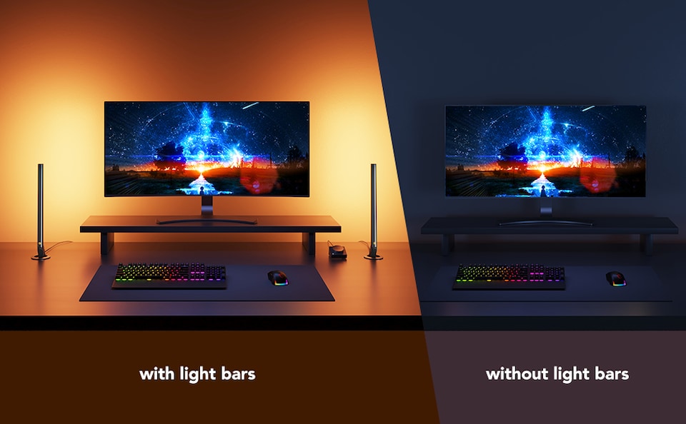 image 1 of Govee Smart Gaming Light Bars