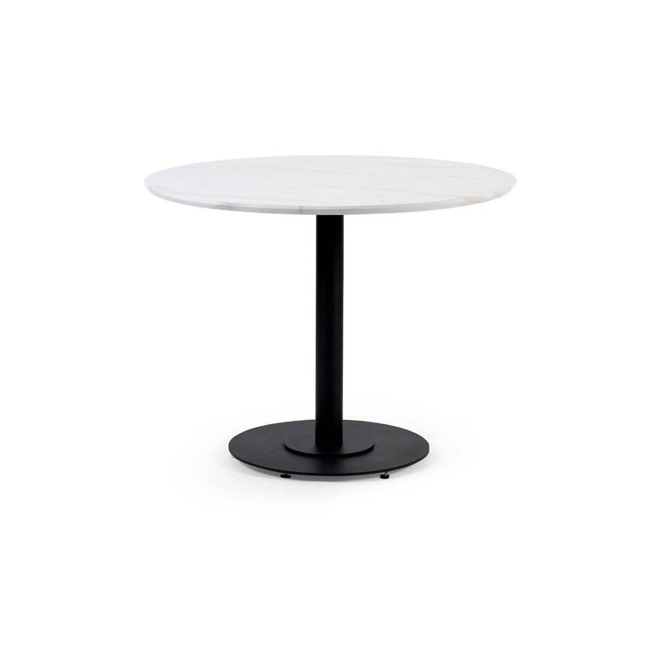 image 1 of Luca 100cm Round Dining Table White