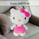 image 5 of Hello Kitty Soft Toy Large Plush Pink Cute Plush Huggable Cuddly 60cm Pink