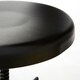 image 4 of Interiors by Premier New Foundry Black Metal Bar Stool Black