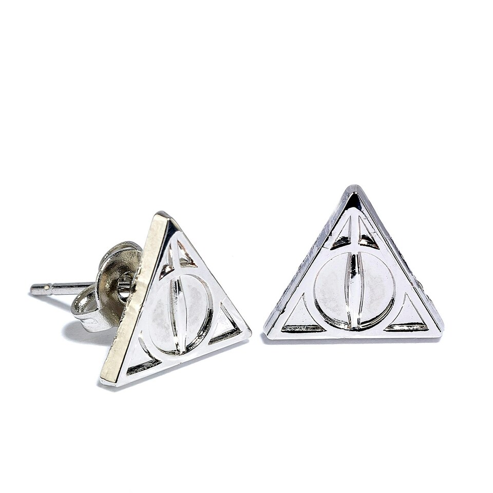 image 1 of Harry Potter Stud Earring Set Snitch/ Deathly Hallows/ Platform 9 3/4- WE0104