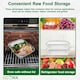 image 4 of ECONX No.2 Aluminium Disposable Foil Food Container With Lids Reusable Takeaway Containers 200PC