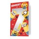 image 1 of Despicable Me Minions Age 7 Birthday Card with Badge