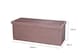 image 5 of Folding Ottoman Chest Solid Sturdy Storage Bedding Box Trunk | Multi | Multicoloured