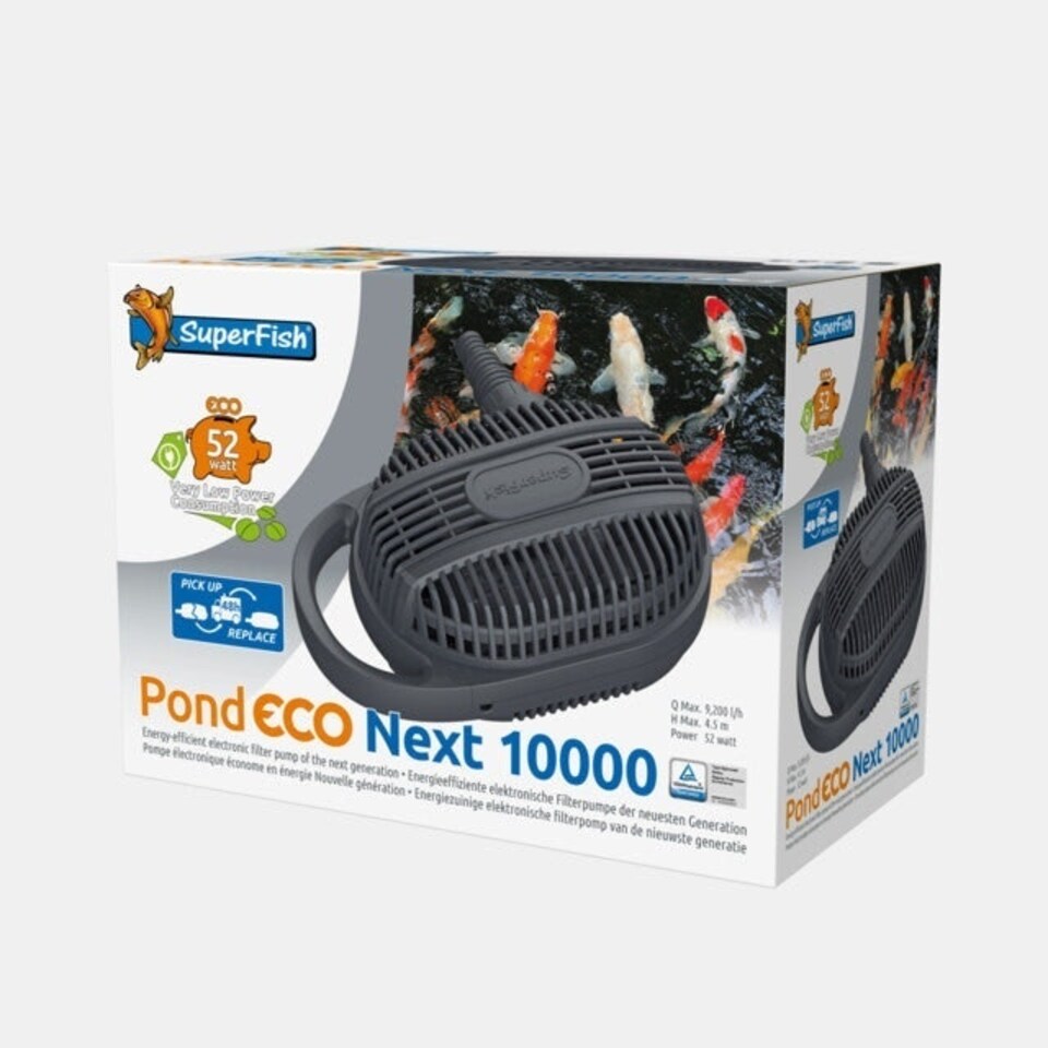 image 1 of Superfish Pond Eco Next RC Pumps Chrome