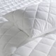 image 2 of Groundlevel Hypoallergenic Quality Quilted Pillow And Mattress Protectors Soft Touch Cover | White