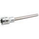 image 3 of 8mm Hex Allen Key Long Bit Internal Socket Metric 1/2" Drive 140mm Length Cr-V