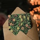 image 3 of William Morris Art Card Pomegranate and Citrus Pattern