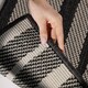 image 7 of Ted Baker Flatweave Allington Indoor Outdoor Rug Geometric Reversible