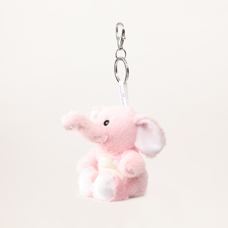 image 1 of Warmies Elephant BAG CHARM