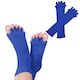 image 1 of Pair of Foot Alignment Socks Choice of Colour to Relieve Foot Pain, Blue