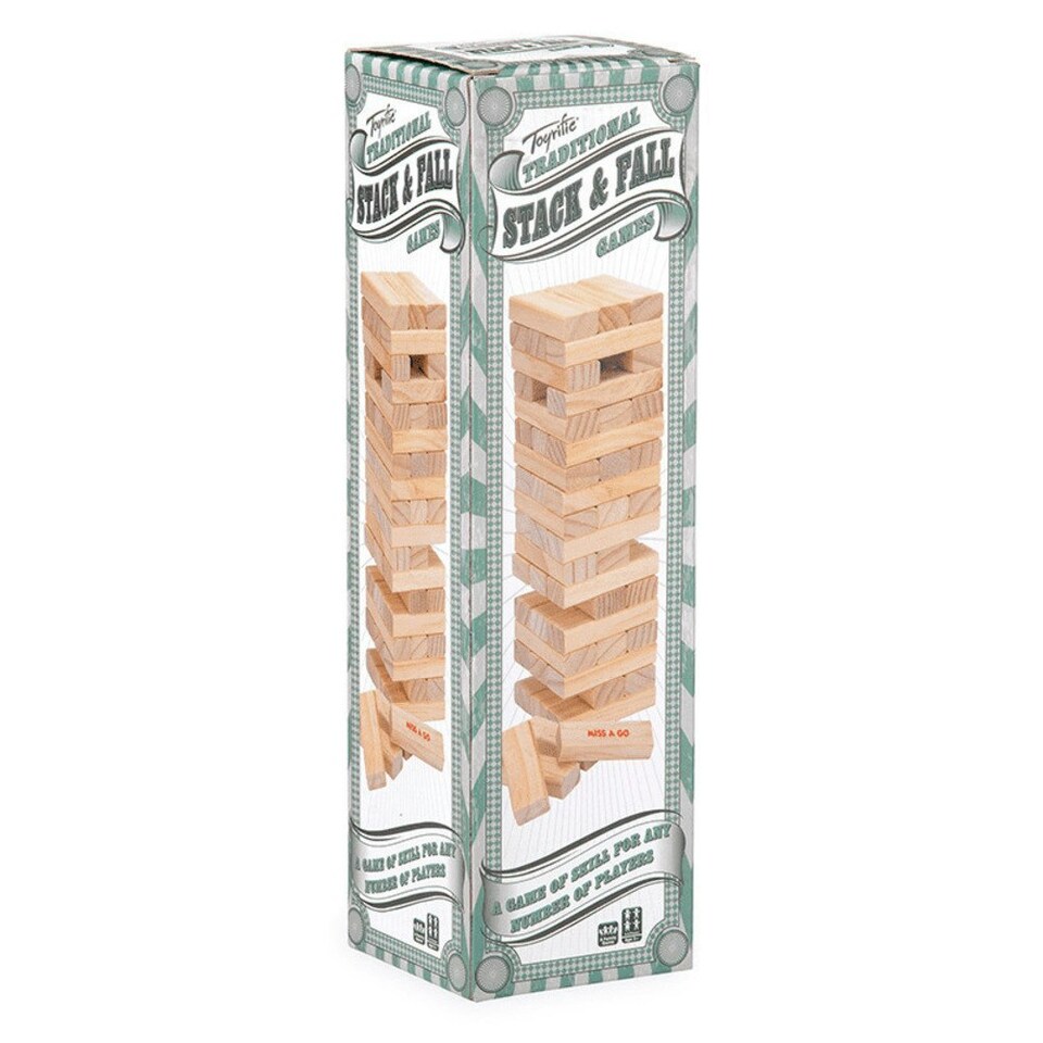 image 1 of Toyrific Stacking Blocks - Natural - One Size