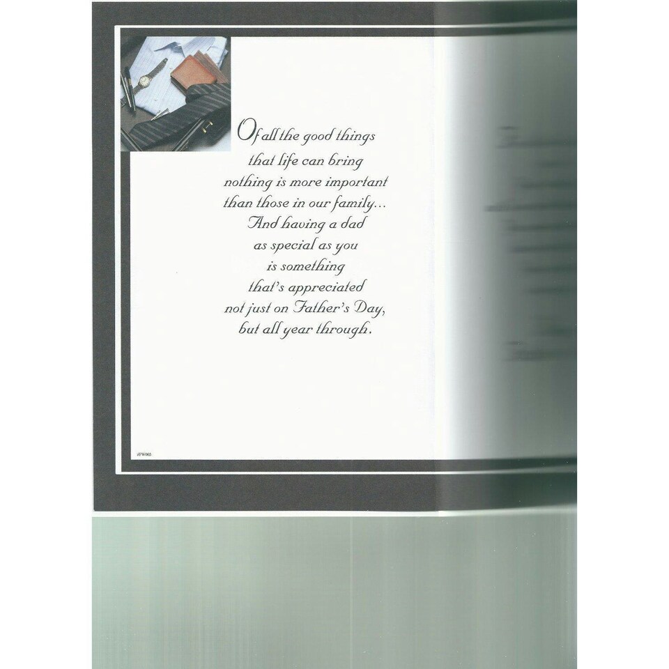 image 1 of Happy Father's Day To a Dad Greeting Card