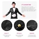 image 2 of Black Sequin Tailcoat | Black | XS