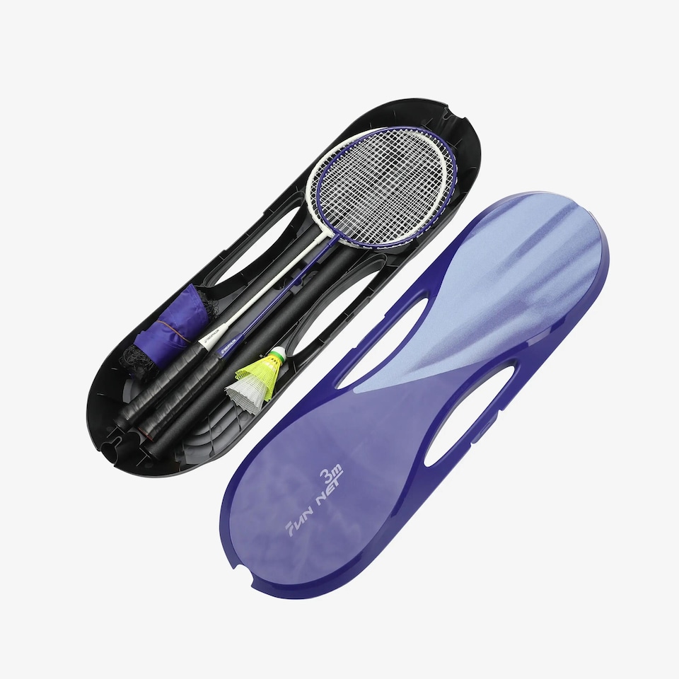 image 1 of Decathlon BADMINTON NET  Fun set 3 Meter Royal Blue