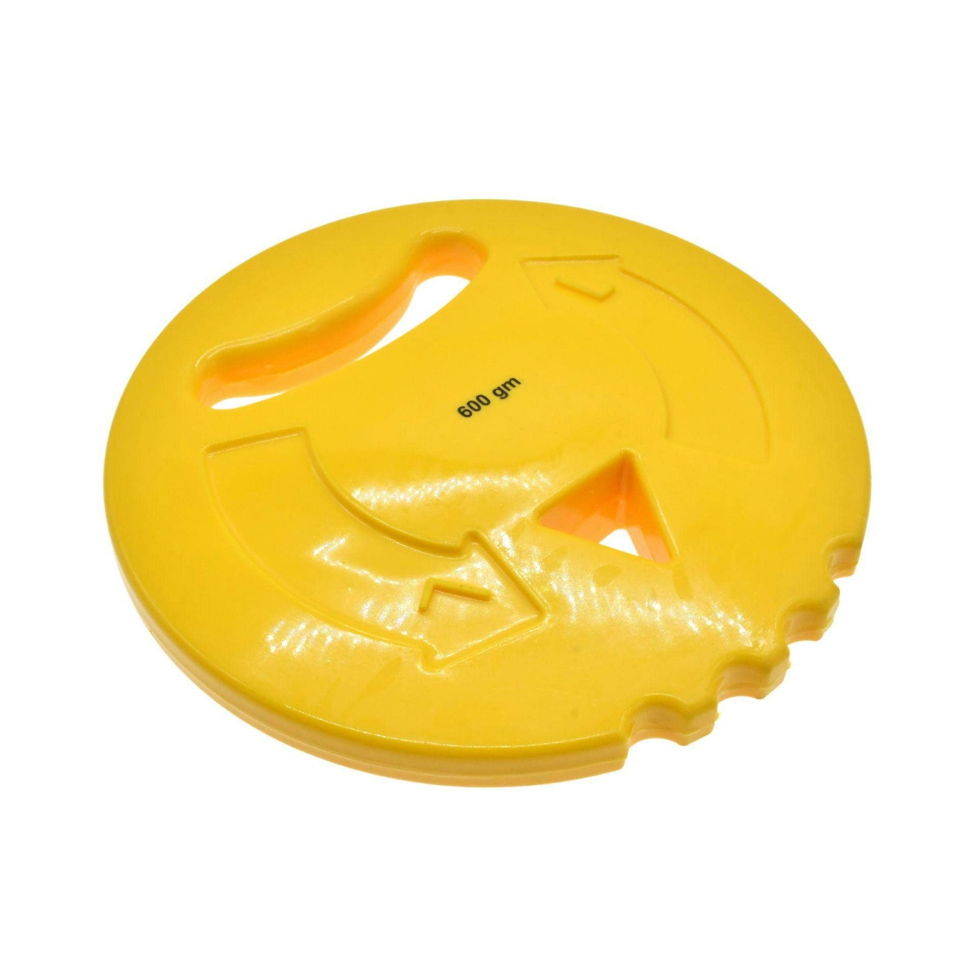 Pre-Sport Multi-Throw Training Discus in Yellow | Size: 0.6