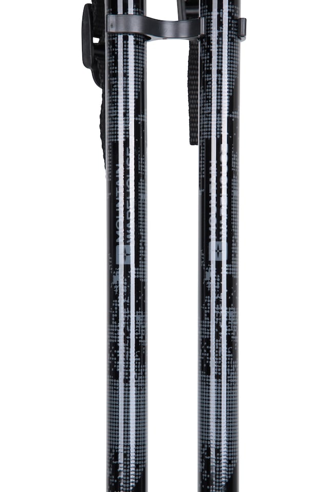 image 1 of Mountain Warehouse Hiker Walking Poles 2 Pack Anti Shock Telescopic Hiking Trail Sticks