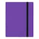 image 1 of PokeProtection Trading Card Binder with Strap Closure and 360 Card Capacity in Purple | Purple | Purple | 1