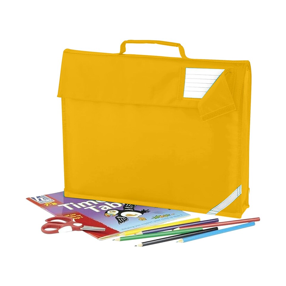 image 1 of Quadra Junior Book Bag - 5 Litres - Yellow - One Size