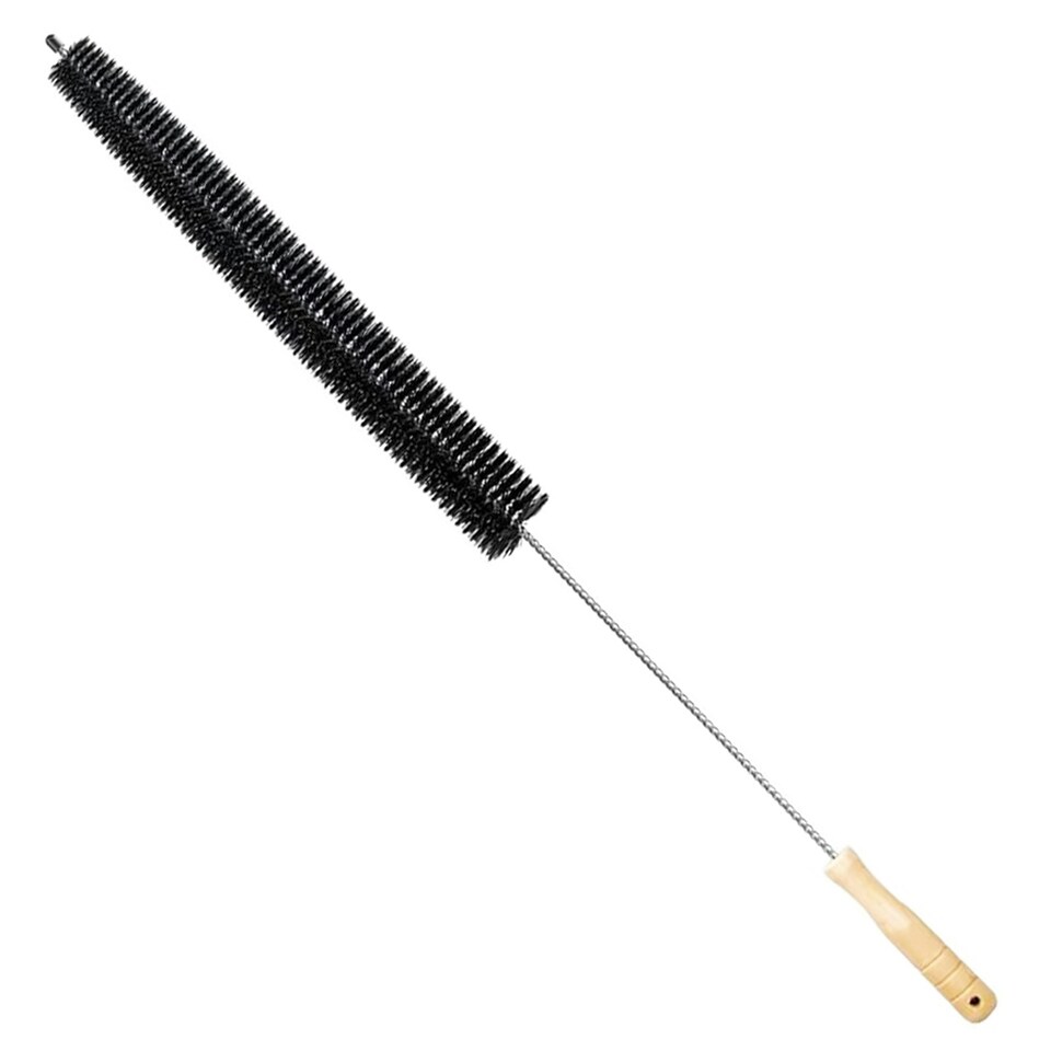 image 1 of SPARES2GO Long Reach Cleaning Brush Radiator Washing Machine Tumble Dryer Lint Dust Tool