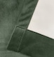 image 5 of Luxury Enhanced Living Green Velvet, Supersoft, Blackout, Thermal Pair of Curtains with Eyelet Top - 66 x 72 inch (168x183cm) | Green | Green | 2