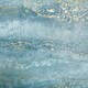 image 2 of Muriva Semper Marble Effect Wallpaper - Teal/Gold - 10m x 53cm Green