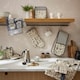 image 3 of Ulster Weavers Herbs & Spices Apron - PVC/Oilcloth Grey