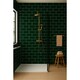 image 3 of Deep Blue Gloss Metro Tiles (750 Pack-15 Box-15m2 Coverage)-Sink-Premium Ceramic Wall Finish-Inspired by NYC Subway & SoHo Style