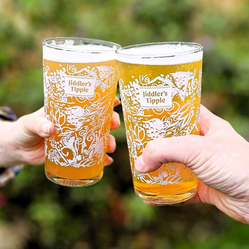 image 1 of Jiddler's Tipple - Another IPA Beer - 3.8% ABV Craft Beer Cans - Vegan and Gluten Free - 12 x 330ml