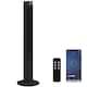 image 1 of HOMCOM Tower Fan with WiFi Control 116 cm | Black | Black | 31.5 x 31.5 x 116 cm