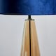 image 8 of Elena Blue Glass Table Lamp Blue